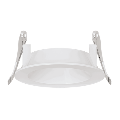 3 Inch White Round Shallow Trim