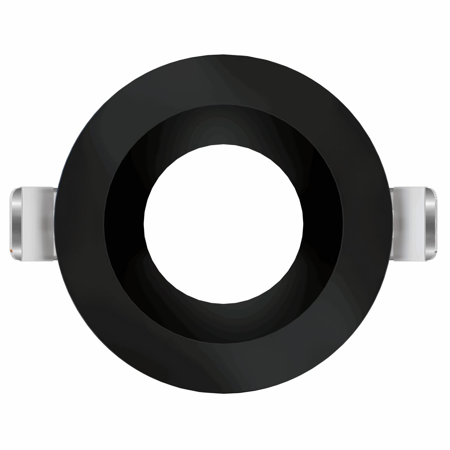 3 Inch Black Round Shallow Trim