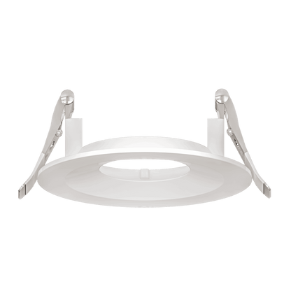 3 Inch White Round Ultra Shallow Trim