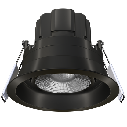 3.5" Round Regress Narrow Gimbal Trimmed Black