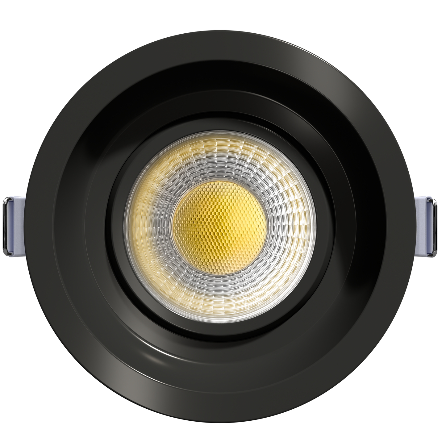 3.5" Round Regress Narrow Gimbal Trimmed Black