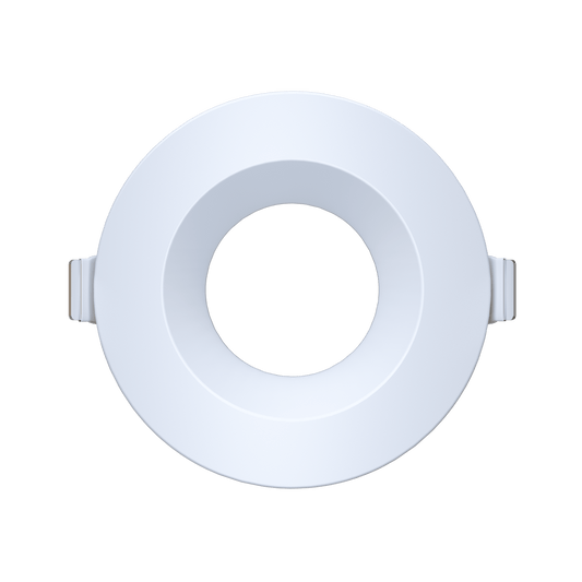 3.5 Inch White Round Trim