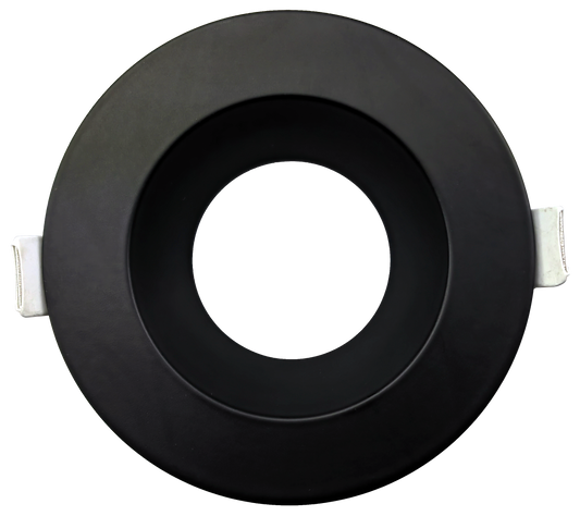 3.5 Inch Black Round Trim