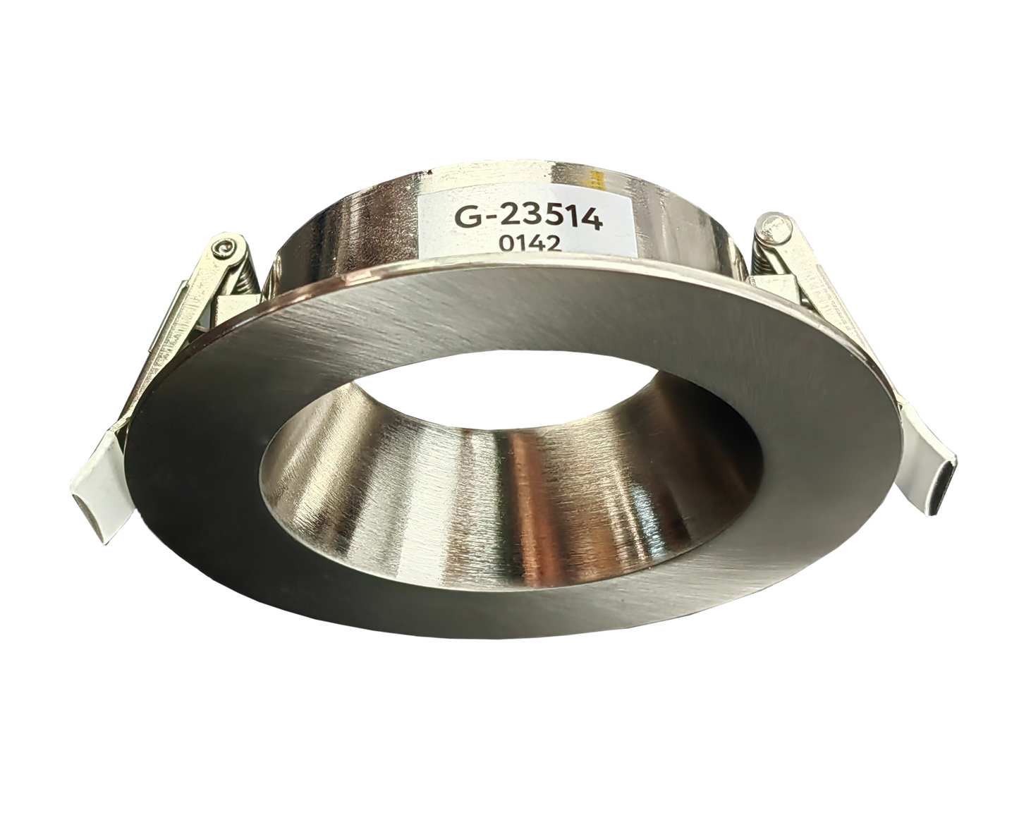 3.5 Inch Brushed Nickel Round Trim