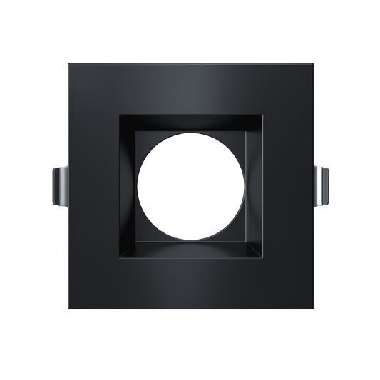 3.5 Inch Black Square Trim