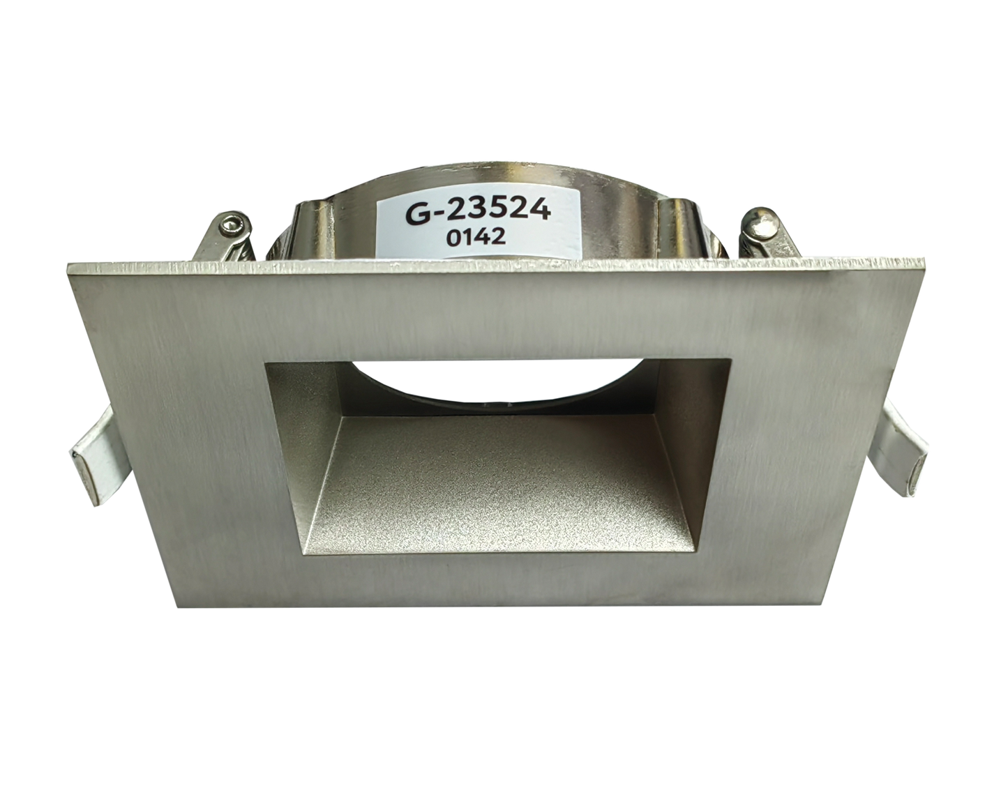 3.5 Inch Brushed Nickel Square Trim
