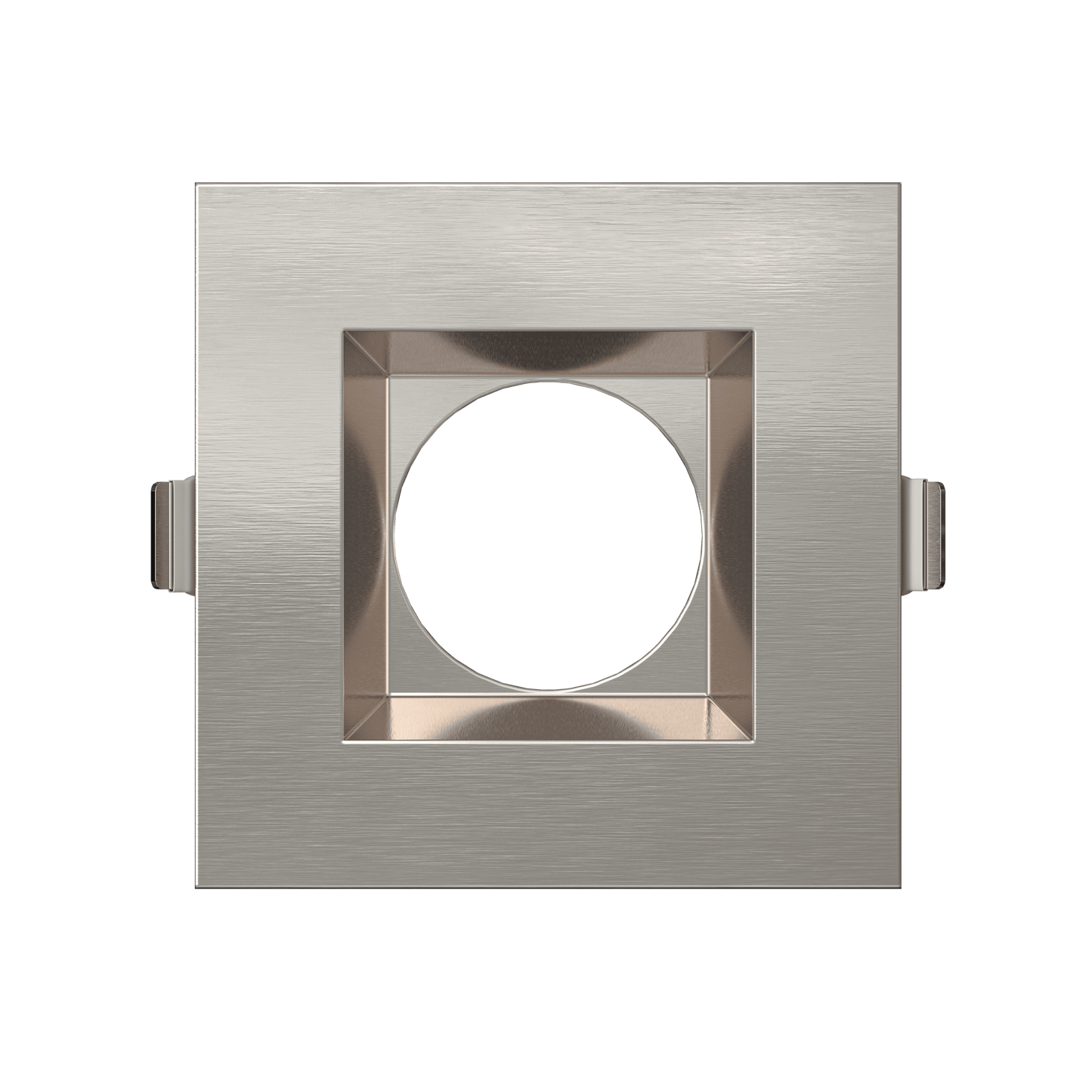 3.5 Inch Brushed Nickel Square Trim