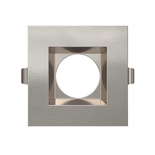 3.5 Inch Brushed Nickel Square Trim
