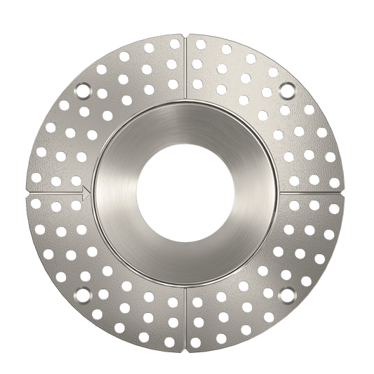 3.5 Inch Nickel Round Trimless Kit