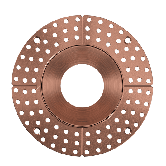 3.5 Inch Copper Round Trimless Kit