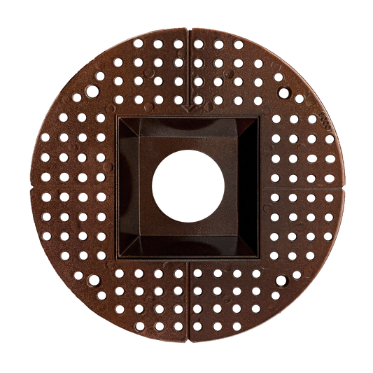 3.5 Inch Bronze Square Trimless Kit