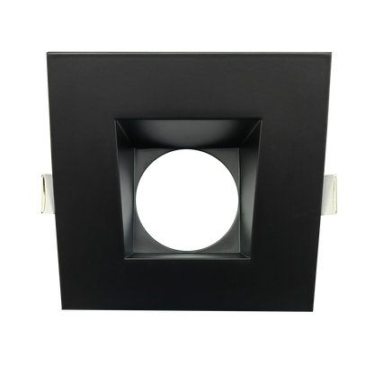 3.5 Inch Black Square Wall Wash Trim
