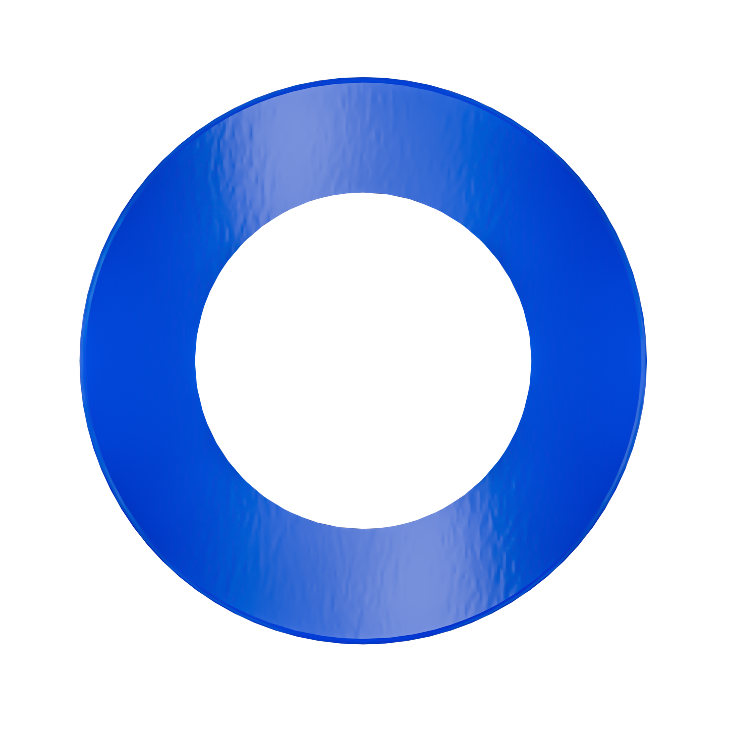 3" Round Slim Blue Cover