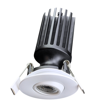 2" HO Round Flushed Gimbal (White)