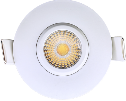 2" HO Round Flushed Gimbal (White)