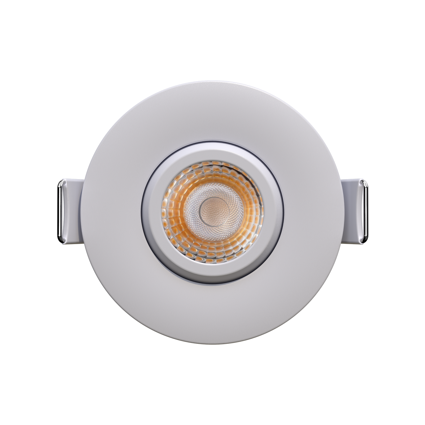 2" HO Round Flushed Gimbal (White)