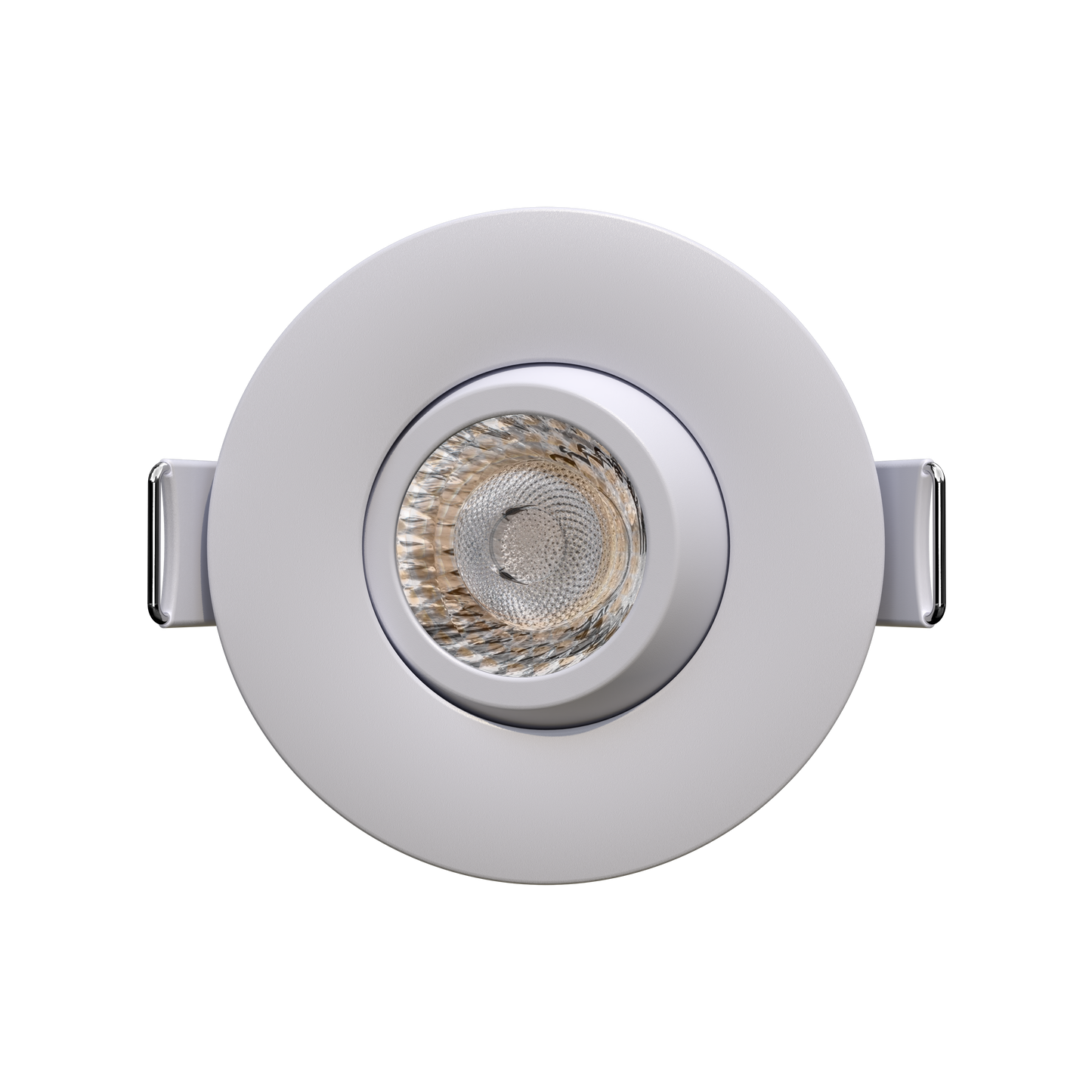 2" HO Round Flushed Gimbal (White)