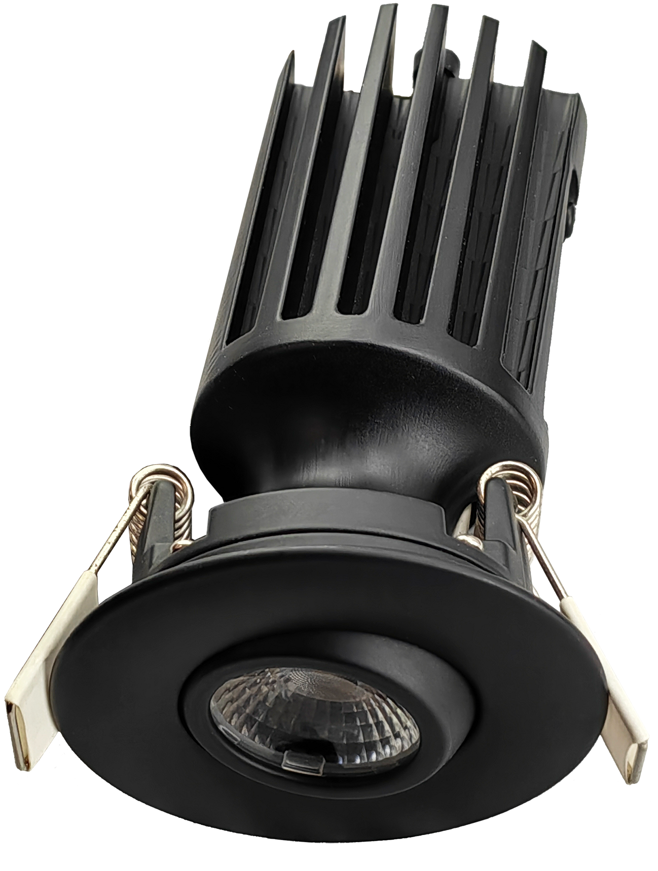 2" HO Round Flushed Gimbal (Black)
