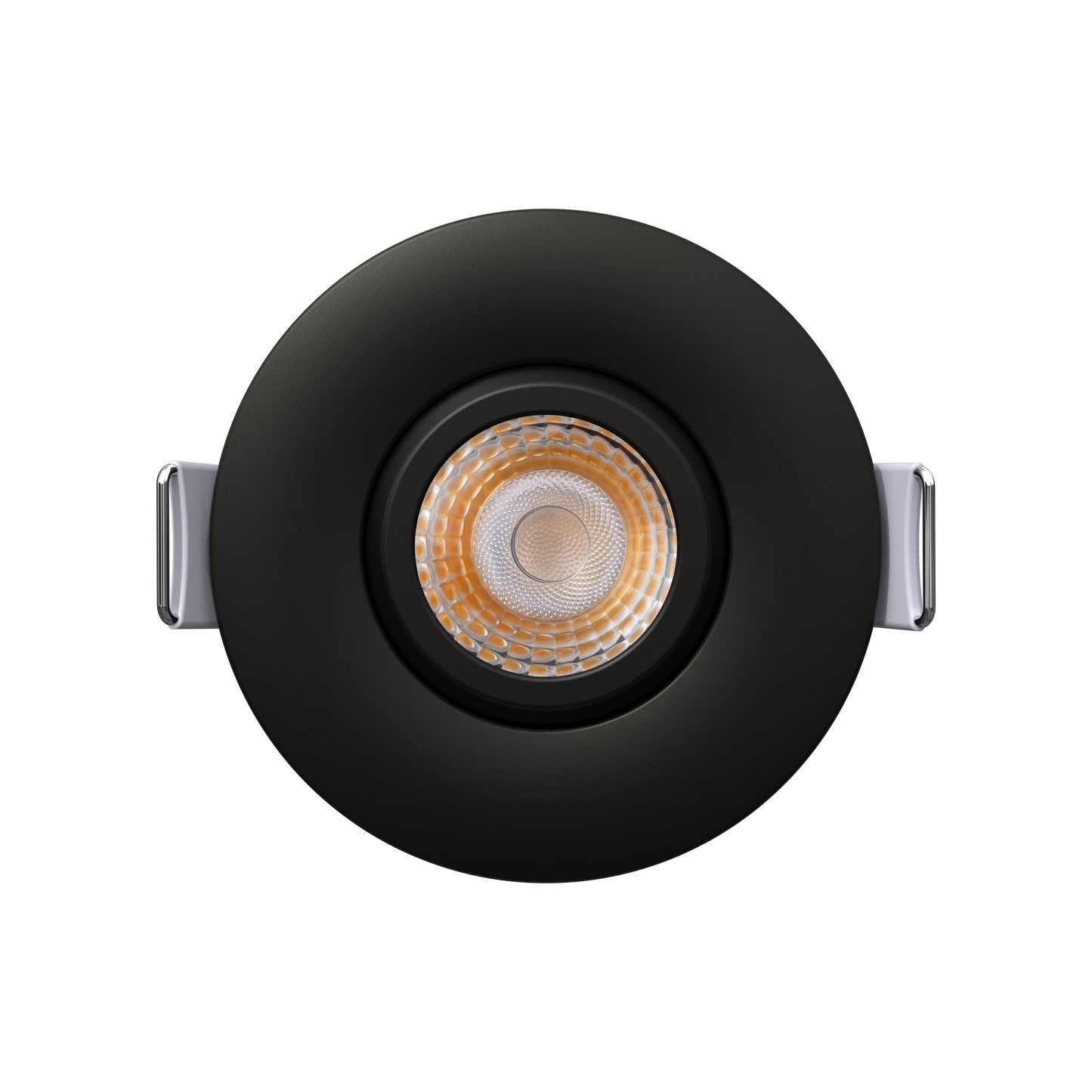 2" HO Round Flushed Gimbal (Black)