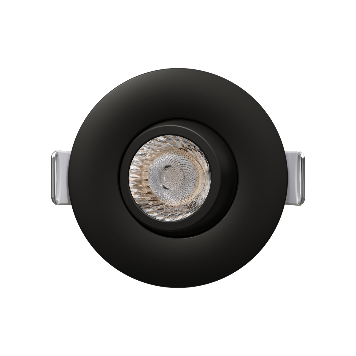 2" HO Round Flushed Gimbal (Black)