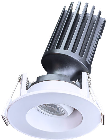 2" HO Round Regress Gimbal (White)