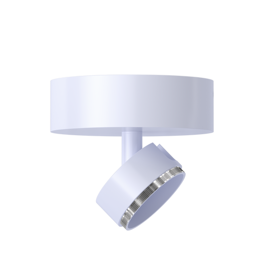 2.5 Inch Surface Mount Monopoint (White)