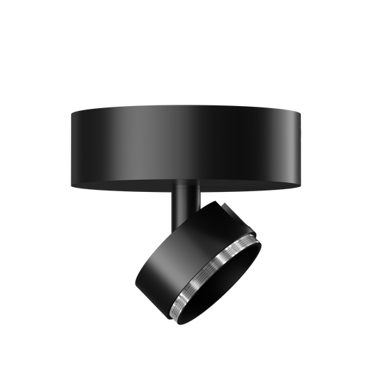 2.5 Inch Surface Mount Monopoint (Black)