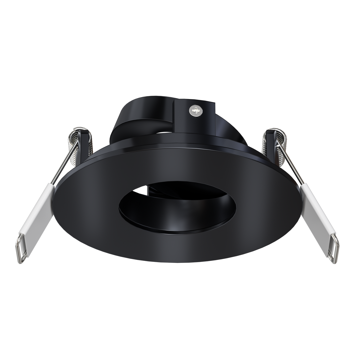 1 Inch Black Round Adjustable Trim