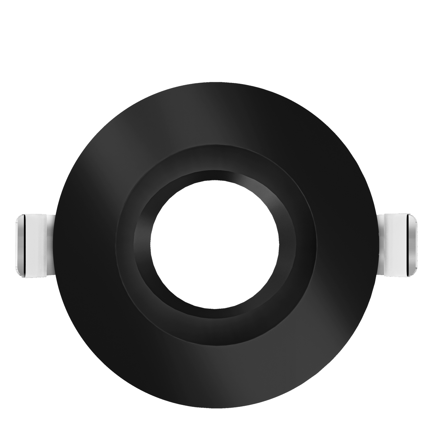 3 Inch Black Round Regress Gimbal Trim