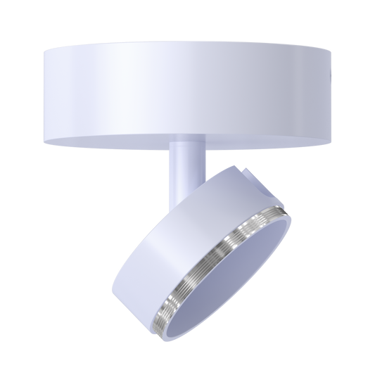 3 Inch Surface Mount Monopoint (White)
