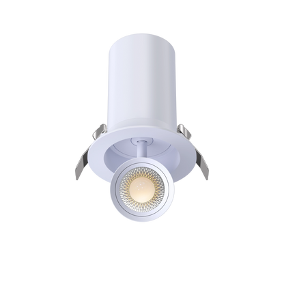 3” Round Retractable Downlight White
