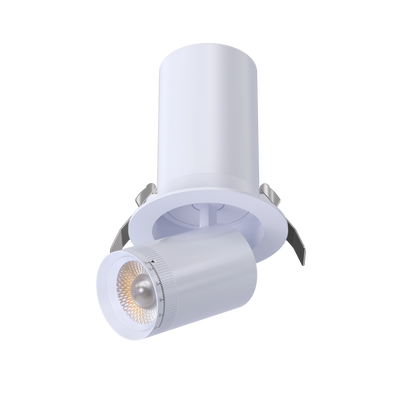 3” Round Retractable Downlight White