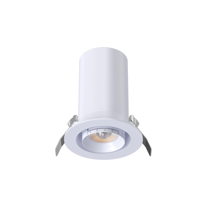 3” Round Retractable Downlight White