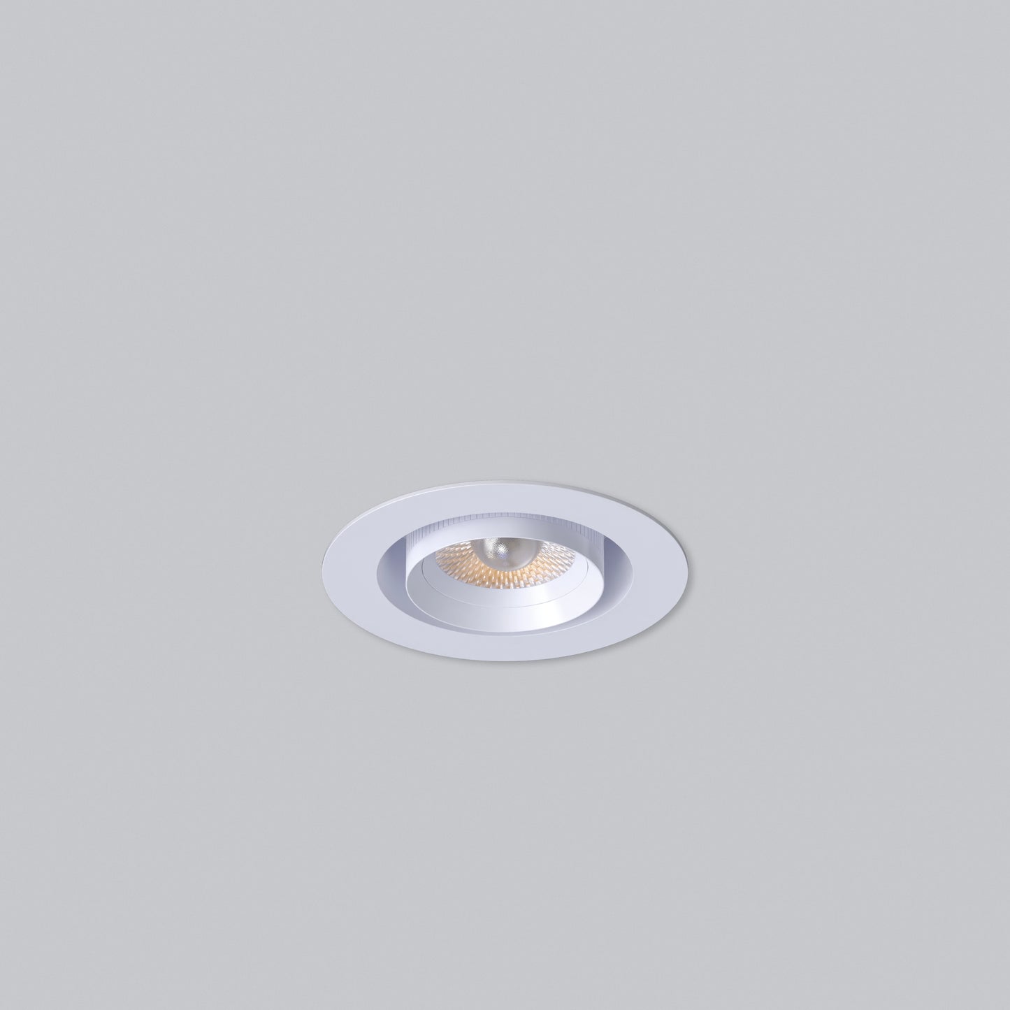 3” Round Retractable Downlight White