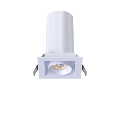 3” Square Retractable Downlight White