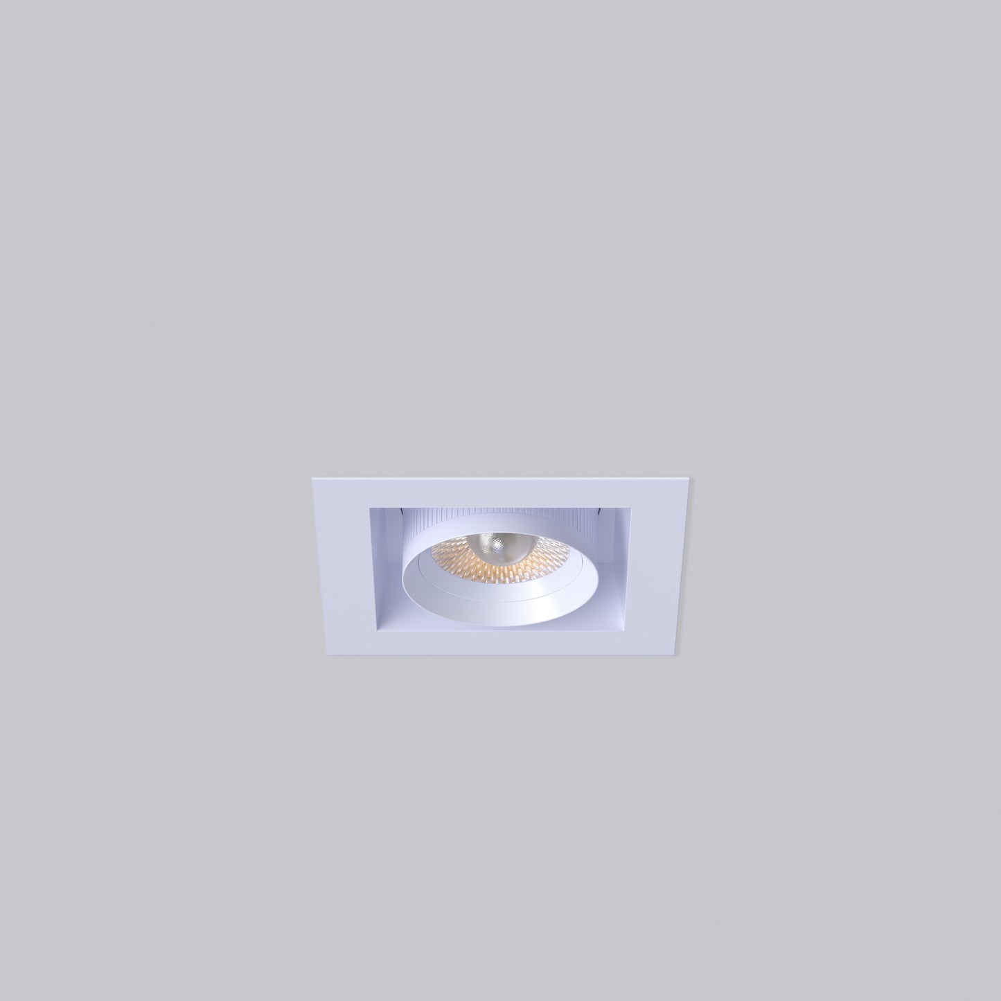 3” Square Retractable Downlight White