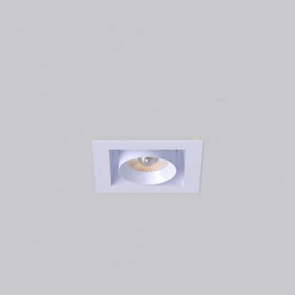 3” Square Retractable Downlight White