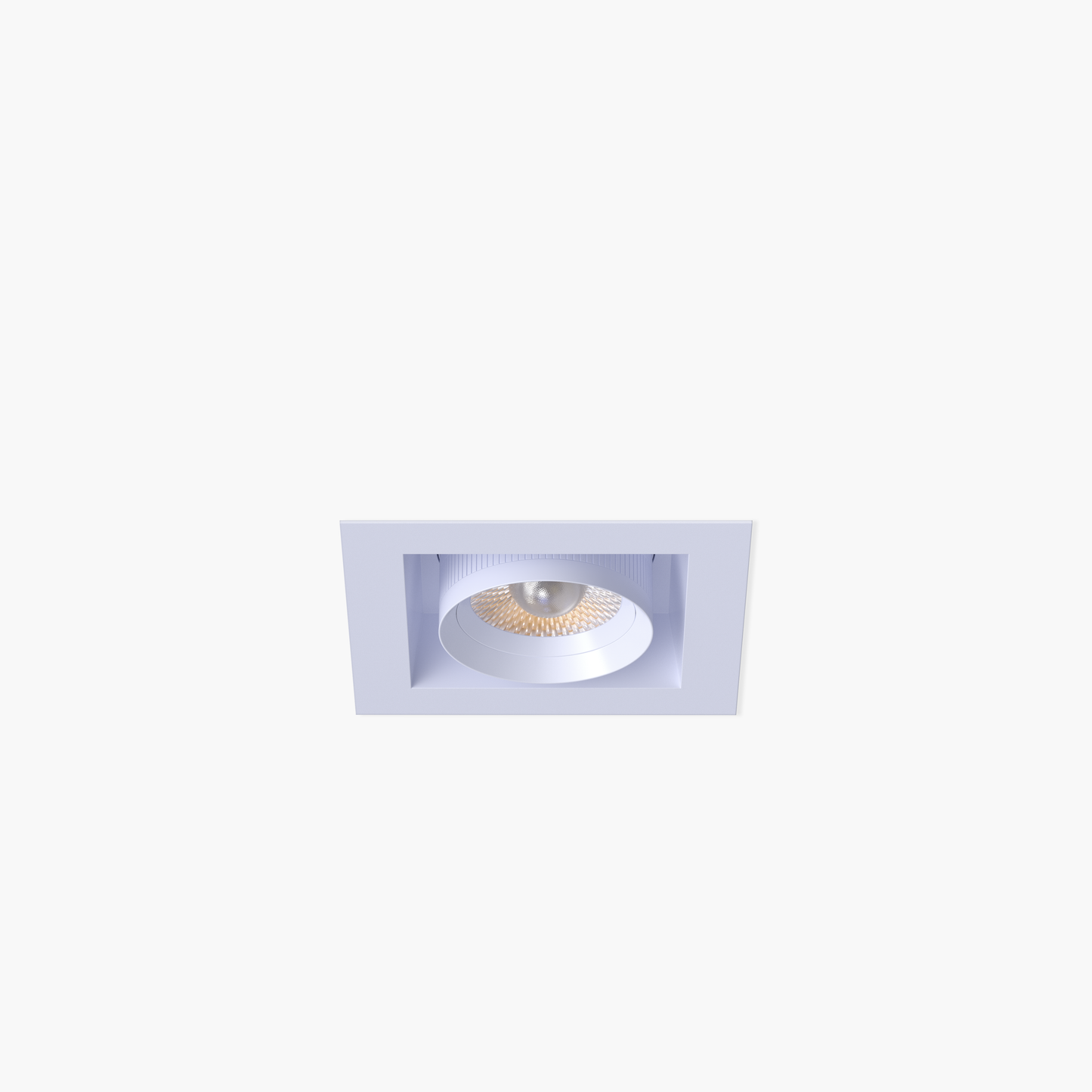 3” Square Retractable Downlight White