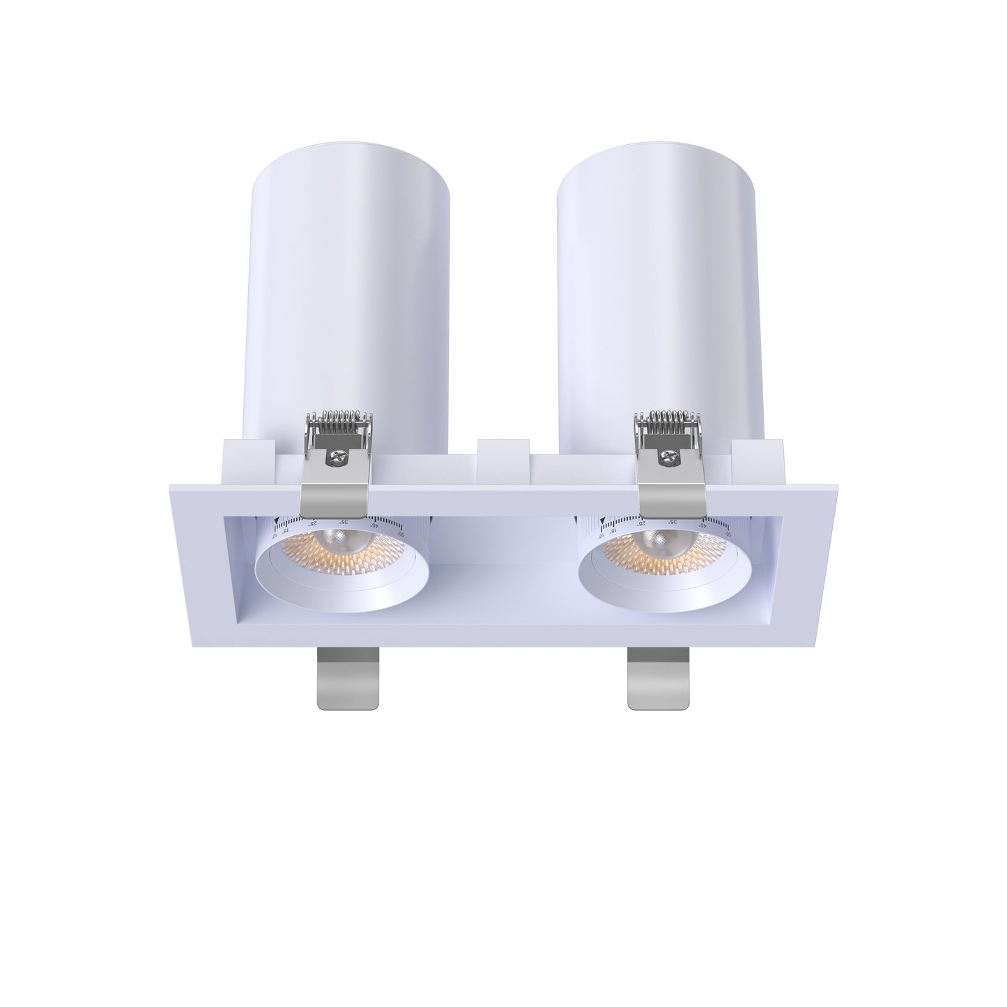 3” Double Head Retractable Multiple White