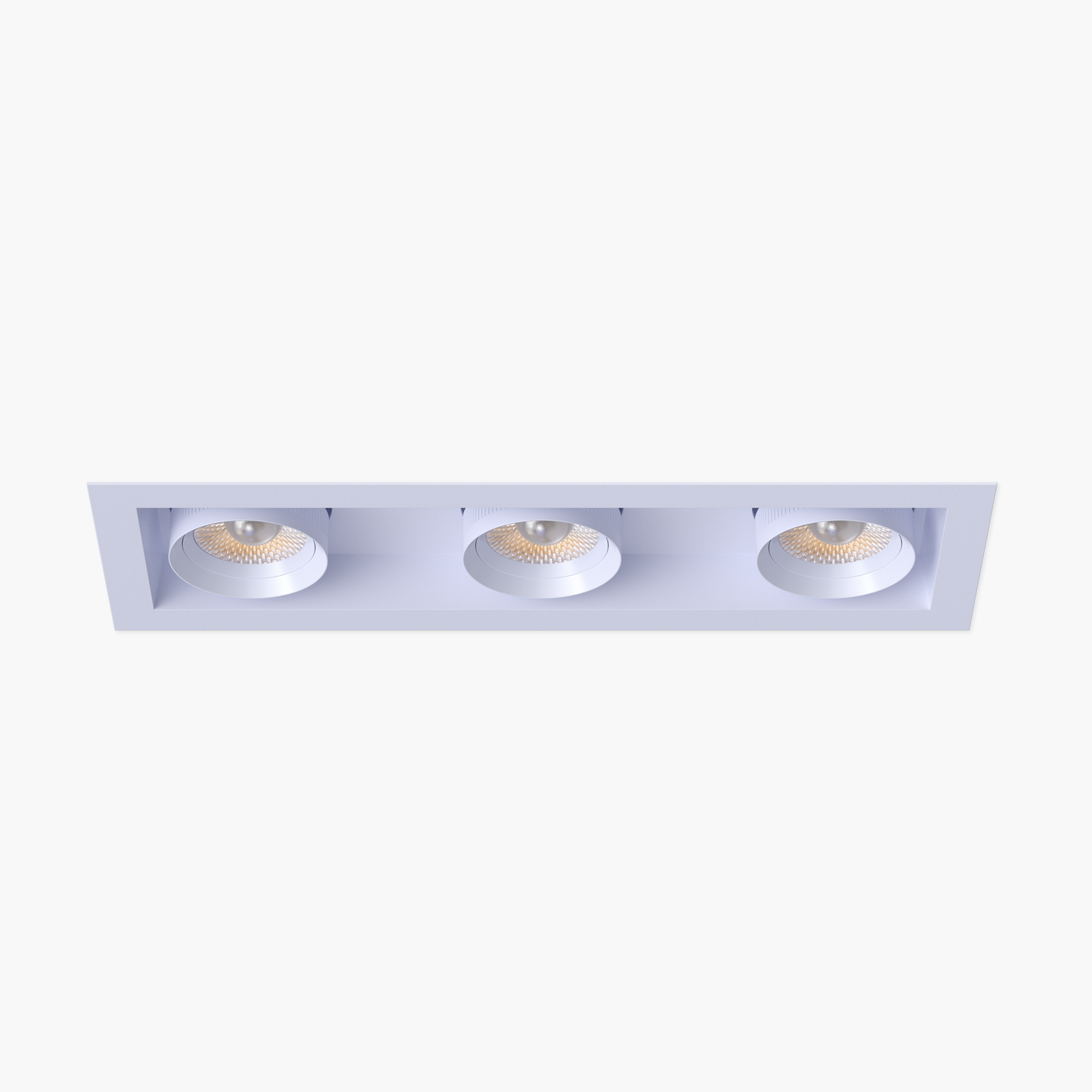 3” Triple Head Retractable Multiple White