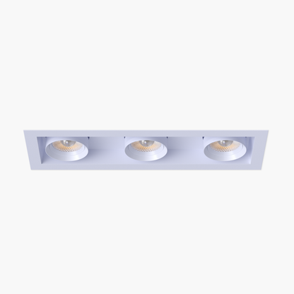 3” Triple Head Retractable Multiple White