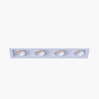 3” Four Head Retractable Multiple White