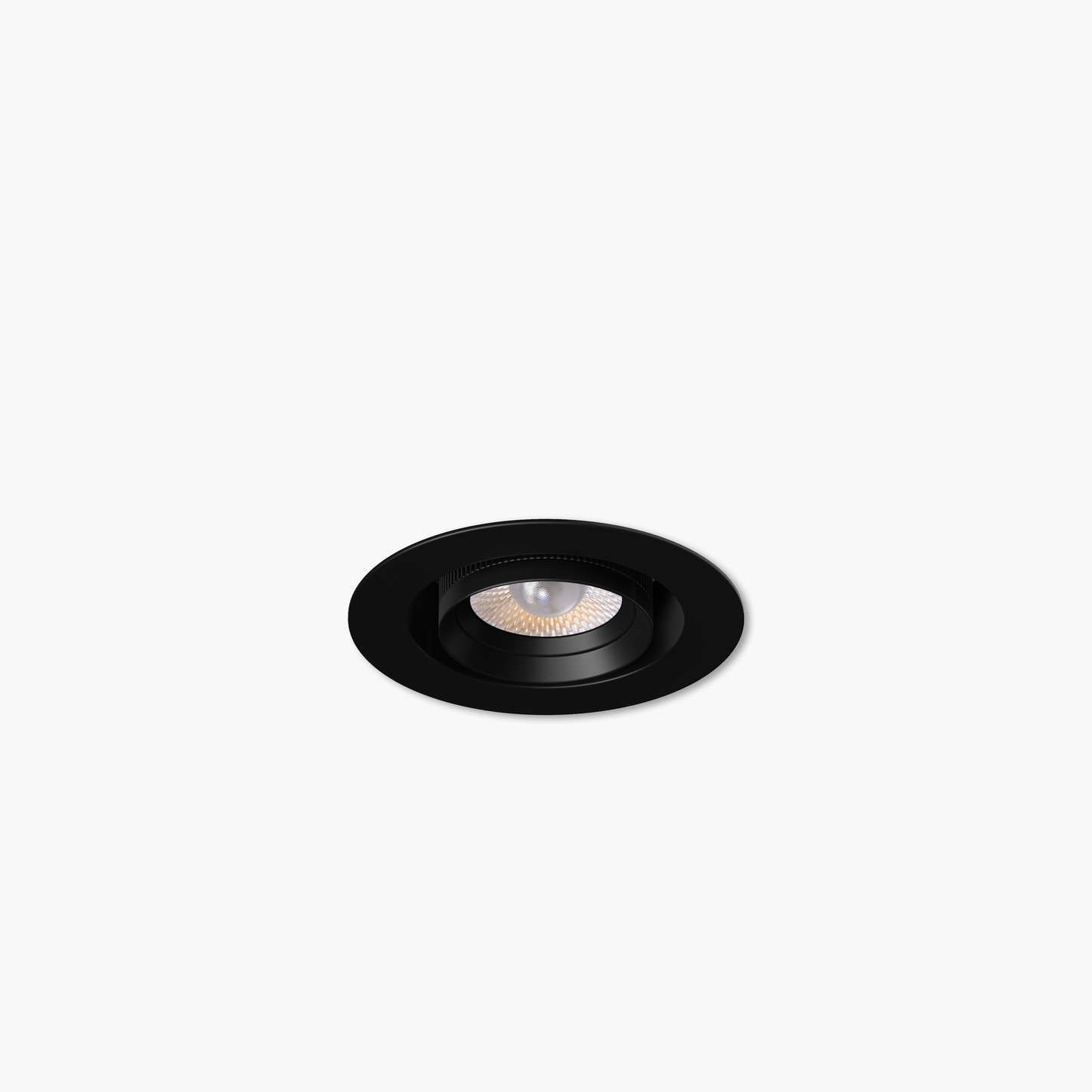 3” Round Retractable Downlight Black