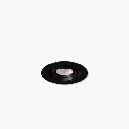 3” Round Retractable Downlight Black