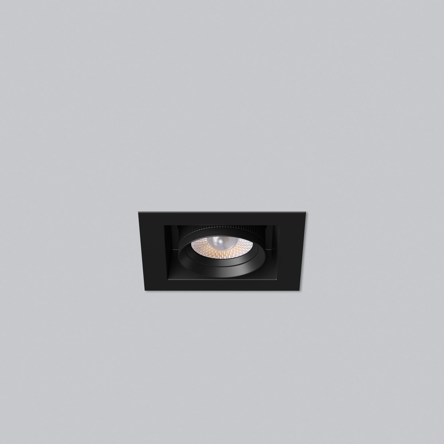 3” Square Retractable Downlight Black