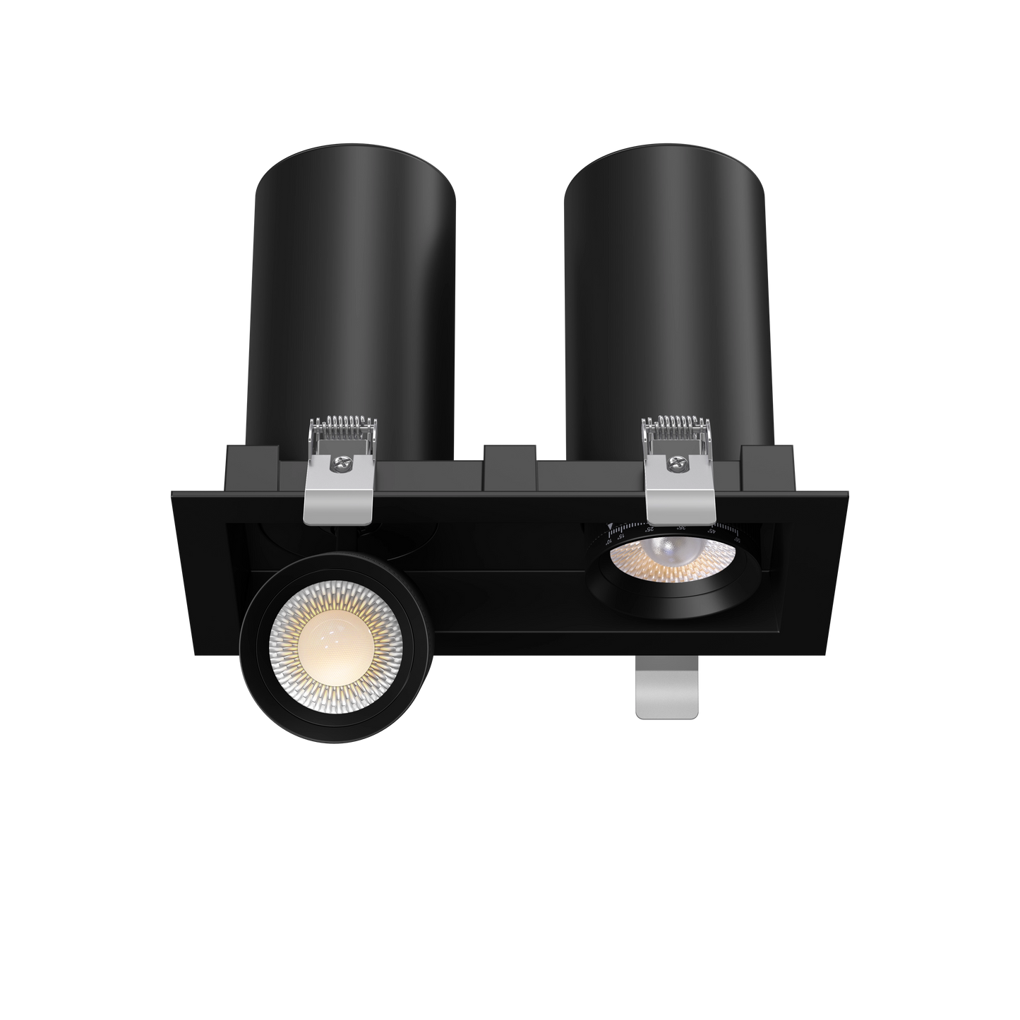 3” Double Head Retractable Multiple Black