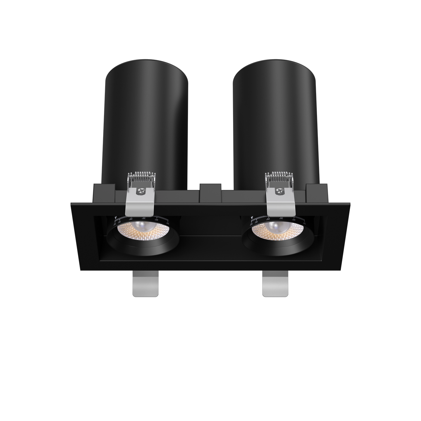 3” Double Head Retractable Multiple Black