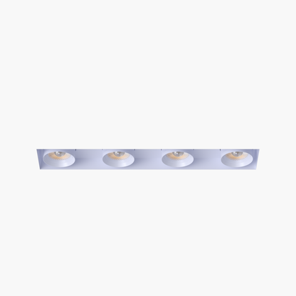 3” Four Head Retractable Trimless Multiple White