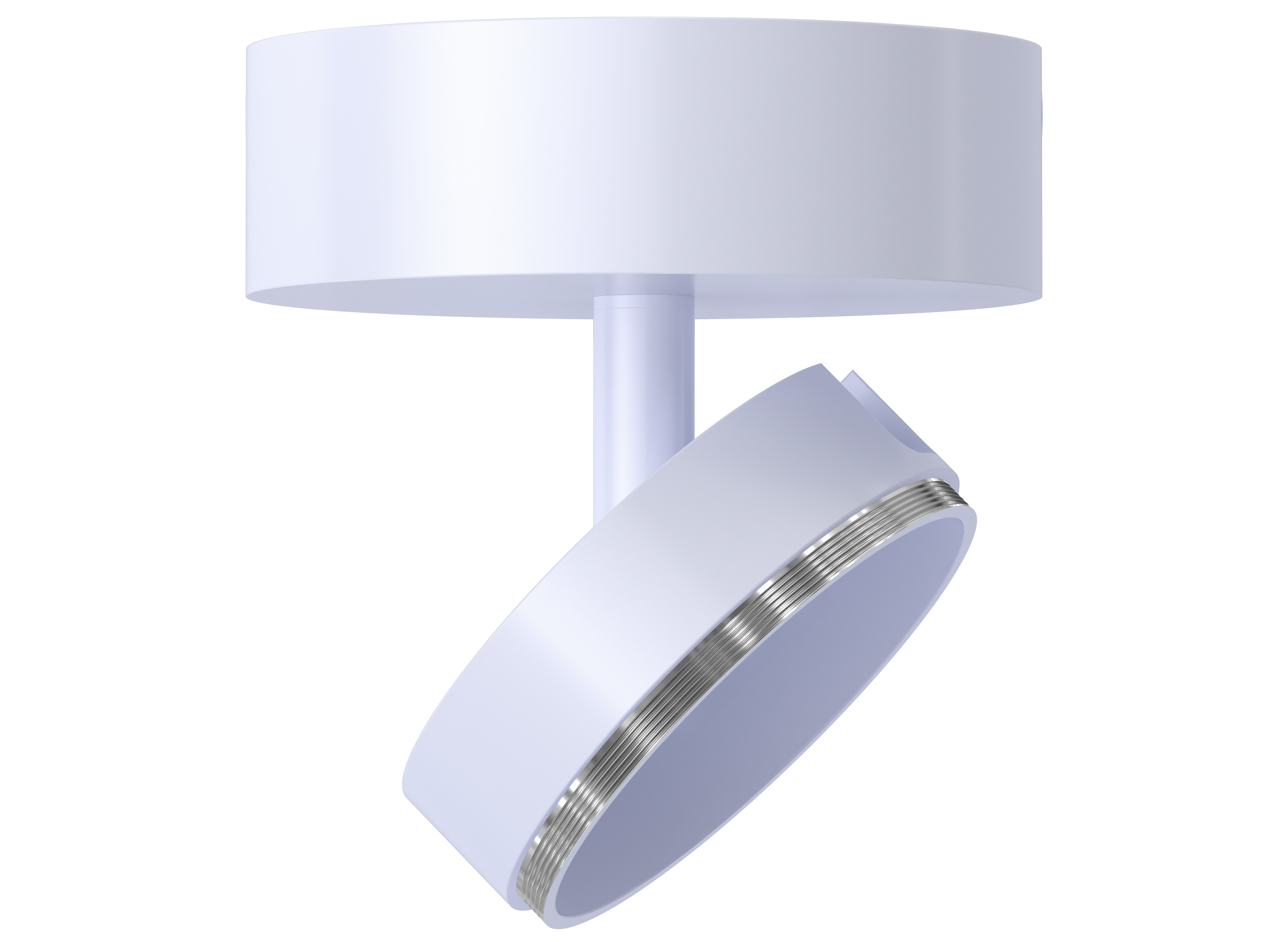 3.7 Inch Surface Mount Monopoint (White) – Goodlite