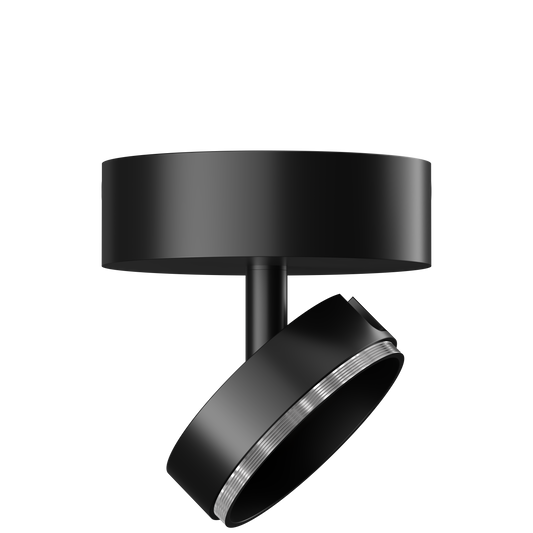 3.7 Inch Surface Mount Monopoint (Black)